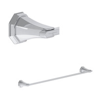 Rohl U.6947STN Satin Nickel Perrin and Rowe Spare Toilet Paper Holder