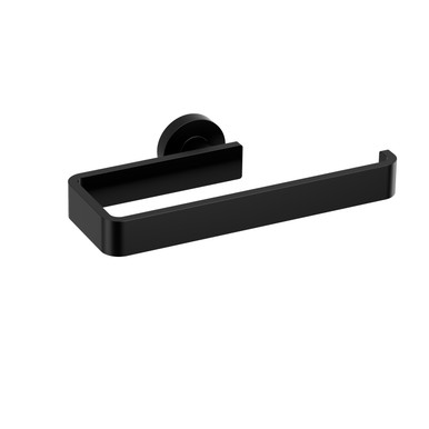 Riobel PX7 Paradox Towel Ring - 8 Inch Wall Mounted Bathroom Accessory In Black