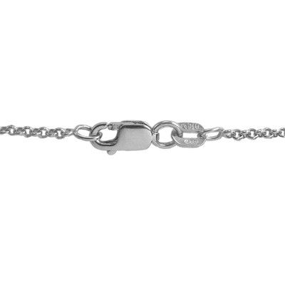 14k Gold white gold Jewish Star of David Pendant