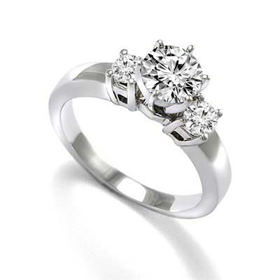 14k Gold Lab Grown Diamond Ring