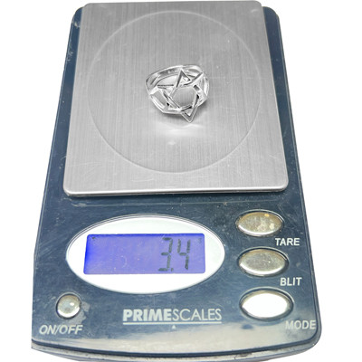 Star of David Men's Ring in Silver 925