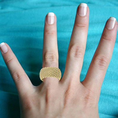 Flexible Mesh Ring in 10k