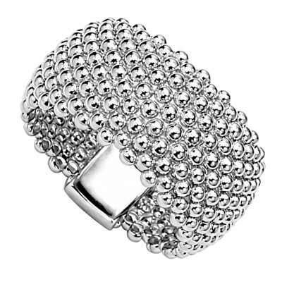 Flexible Mesh Ring in 14k