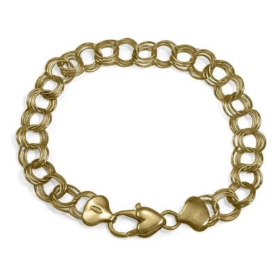 Silver Gold Plated Bracelet Chain