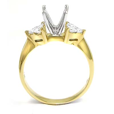 18k Yellow Gold Diamond Setting R844