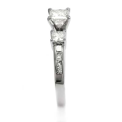 14k White Gold Diamond Engagement Ring R856 14k White Gold Diamond Engagement Ring R856