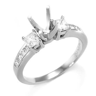 18k Gold Diamond Engagement Ring R849