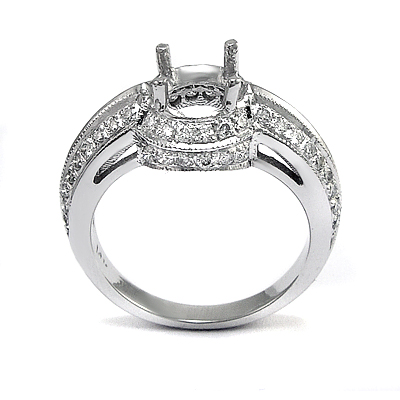 14k Gold Engagement Ring R880