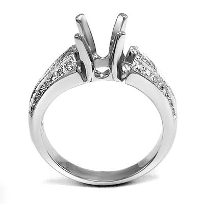 14k Gold Diamond Engagement Ring R881 14k Gold Diamond Engagement Ring R881