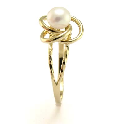 14k Gold Lavendar Pearl Ring R675