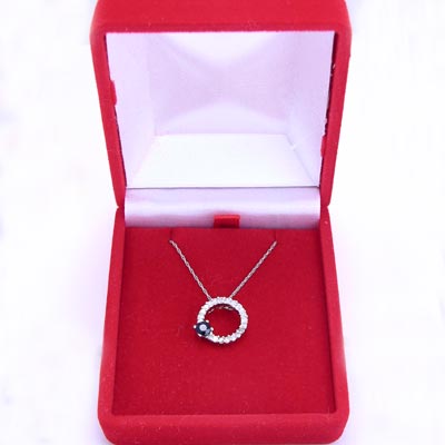 14k Gold Diamond Circle Pendant P315 14k Gold Diamond Circle Pendant P315