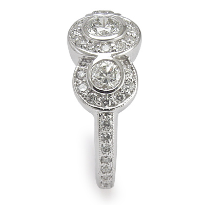 14k Diamond Anniversary Ring 14k white gols R516 14k Diamond Anniversary Ring 14k white gols R516