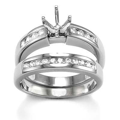 950 Platinum Diamond Engagement Ring R1177