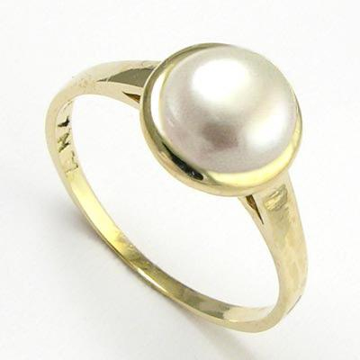 14k gold Freshwater Pearl Ring $189.00 R113