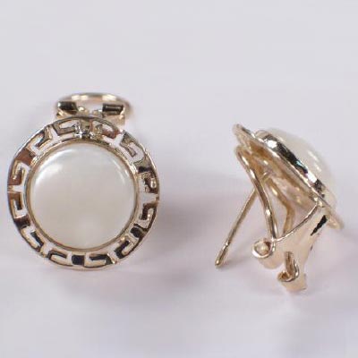 10k Gold Mother of Pearl Set S134