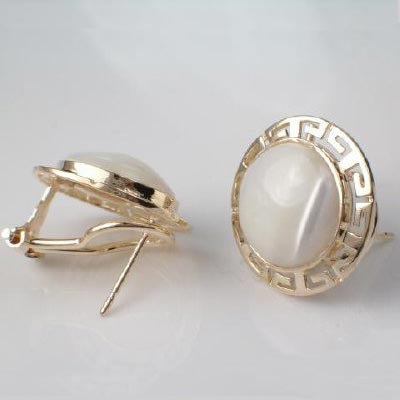 14k Solid Gold Mother of Pearl Set #S147