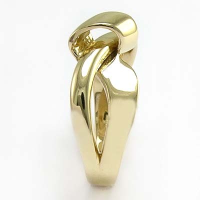 14k Gold Ribbon Design Ring R274