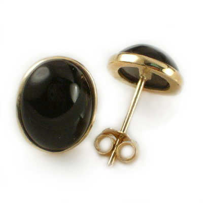 14k Gold Black Onyx Set S202