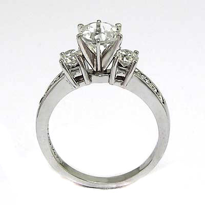 14k Gold Topaz and Diamond Engagement Ring R954 14k Gold Topaz and Diamond Engagement Ring R954