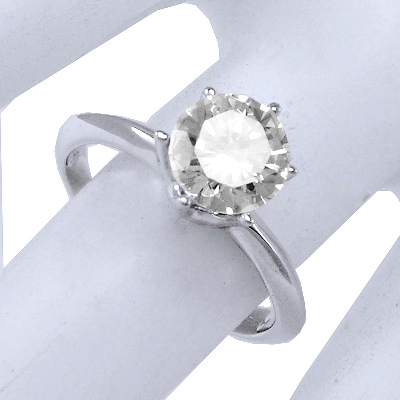 Knife Edge Ring Mounting in Platinum #R1061 Knife Edge Ring Mounting in Platinum #R1061