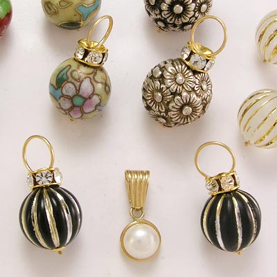 14k Gold Assort Charms Pendant L125 14k Gold Assort Charms Pendant L125