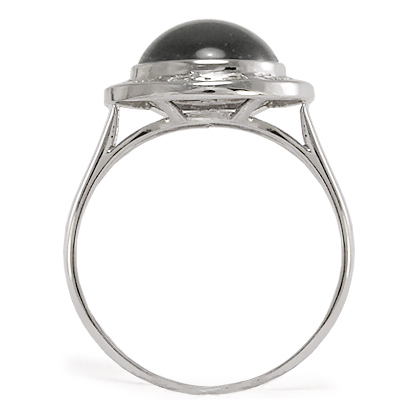 14k Gold Greek Genuine Onyx Ring R1112