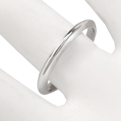 950 Platinum Knife Edge Plain Wedding Band R1312
