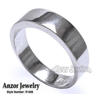 14k Gold Plain Wedding Band R1468