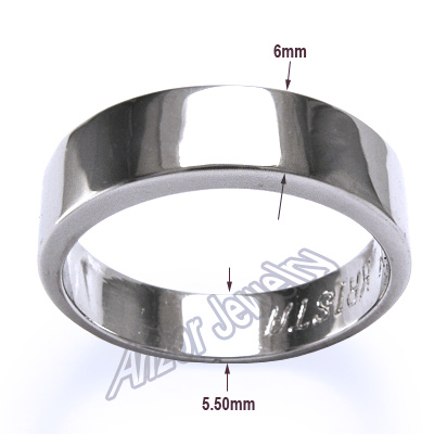 14k Gold Plain Wedding Band R1468