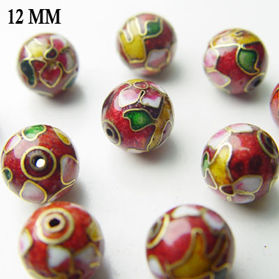 Lot 100 Cloisonne Enamel Beads L141 out of stock Lot 100 Cloisonne Enamel Beads L141 out of stock