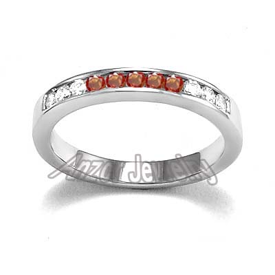 18k Gold Diamond & Sapphire Wedding Band R1571 18k Gold Diamond & Sapphire Wedding Band R1571