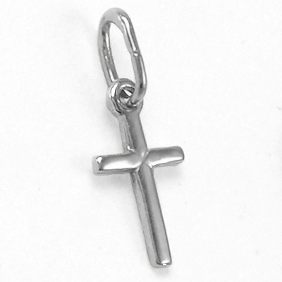 14k White Gold Cross Pendant P897 14k White Gold Cross Pendant P897