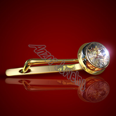 Russian Syle Earrings in 14k Rose gold 585 E1035