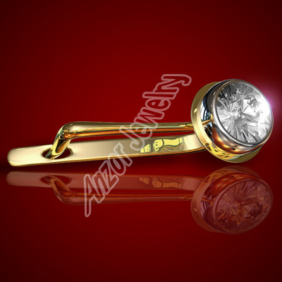 Russian Syle Diamond Earrings in 14k Rose gold 585 E1042