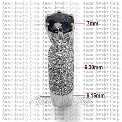 14k Gold Diamond & Sapphire Engagement Ring R1622 14k Gold Diamond & Sapphire Engagement Ring R1622