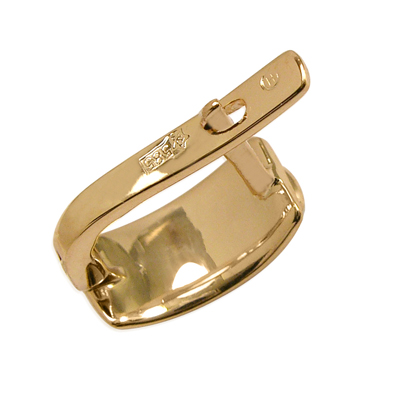 14k Rose Gold Diamond Earrings Russian Jewelry E1175