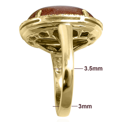 14k Gold Pave Setting Diamond Gold Stone Ring R1877