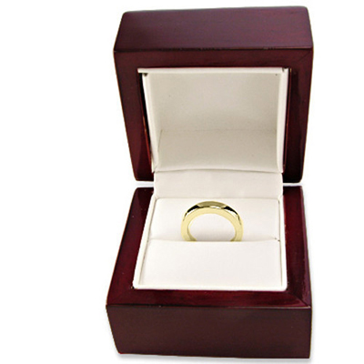 Men's 14k Yellow Gold Plain Wedding Band R1769