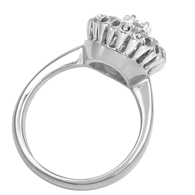 Russian style Diamond Engagement Ring 585 R1878