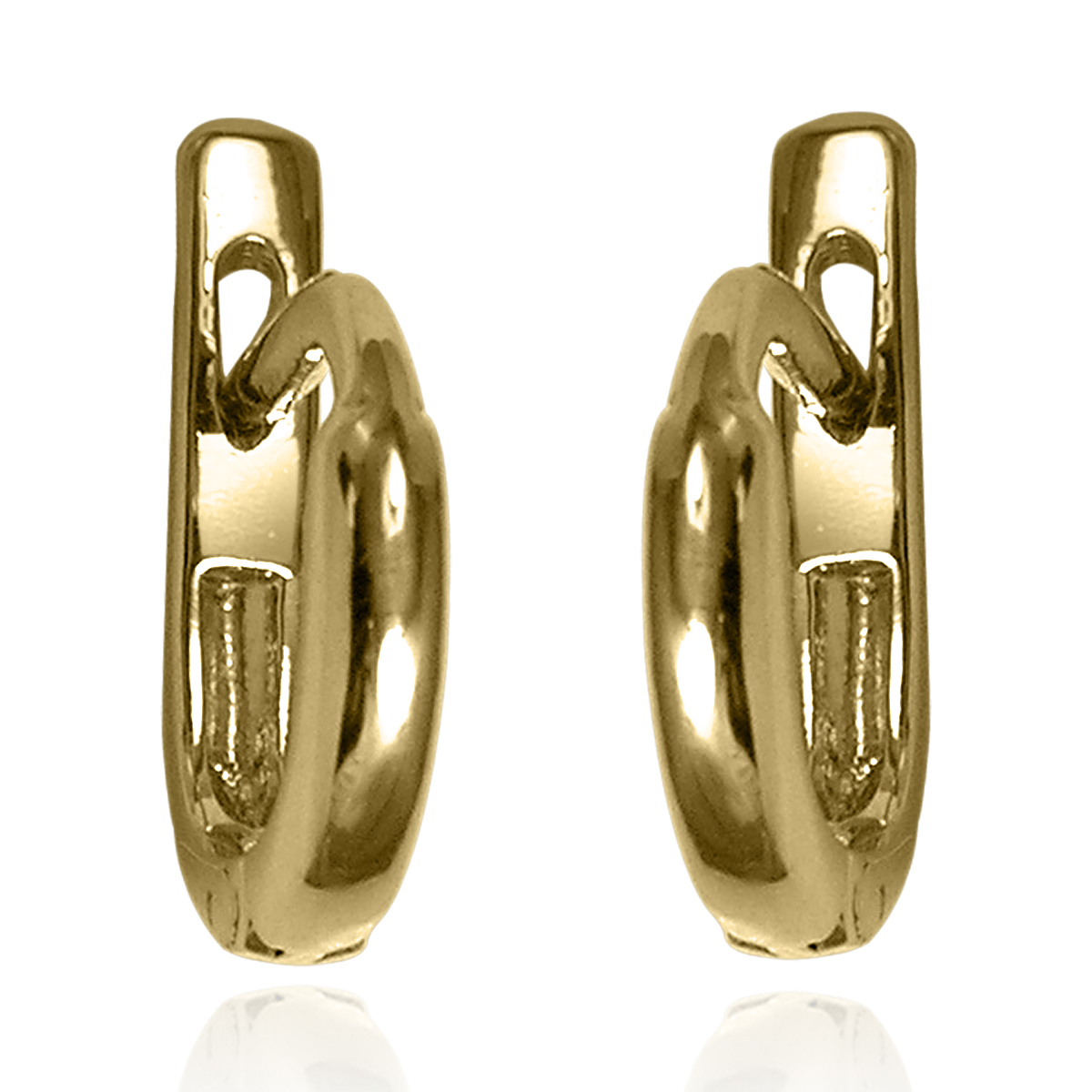 Russian Style Earrings 14k Gold E1387