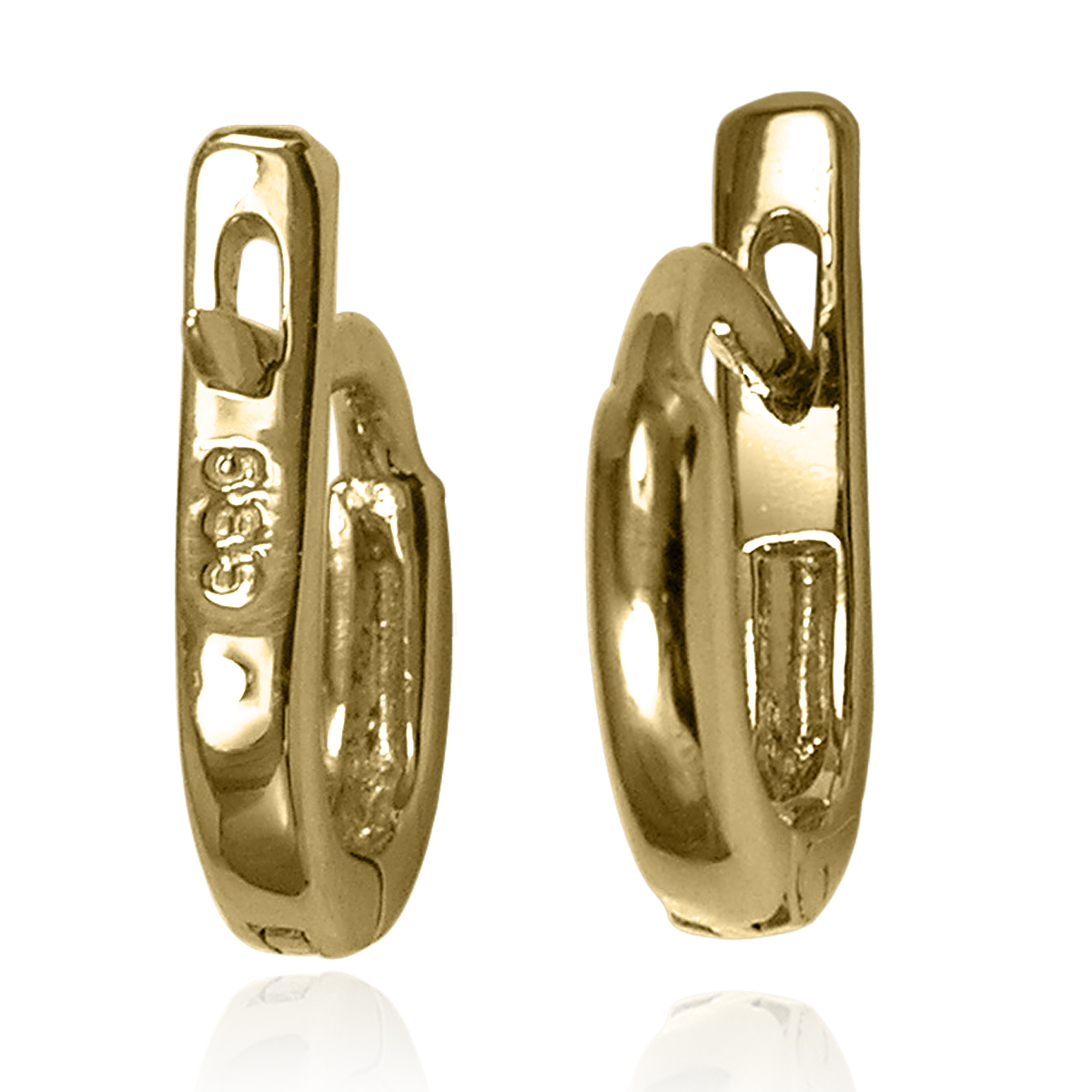 Russian Style Earrings 14k Gold E1387