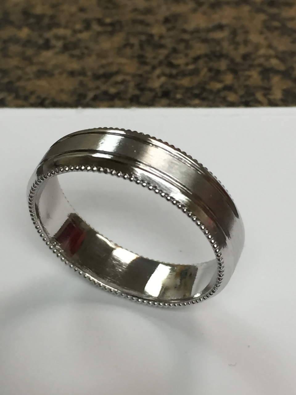 Men's Platinum 950 Plain Wedding Band R1964