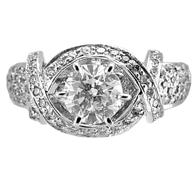 Platinum Diamond Anniversary Ring 1.90CT R1921