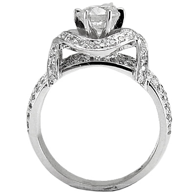 Platinum Diamond Anniversary Ring 1.90CT R1921