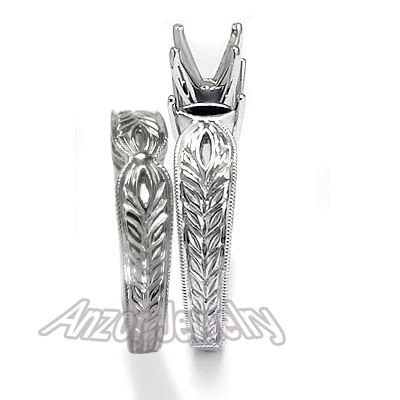 950 Platinum Wedding Band Set rings #R1932 950 Platinum Wedding Band Set rings #R1932