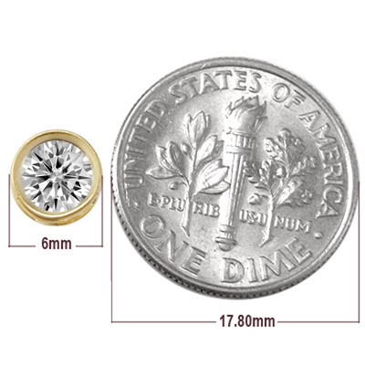 14k Gold Lab Grown Diamond Earrings 1.50 CT