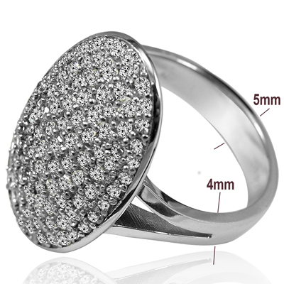 18k Solid White Gold Genuine Diamonds Bella Swan's Engagement Ring