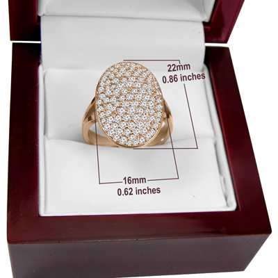 14k Solid Rose Gold Genuine Diamonds Bella Swan's Style Engagement Ring