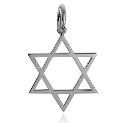 14k Gold Jewish Star of David Pendant 2.50 GR #P985