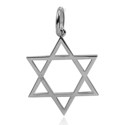 14k Gold Jewish Star of David Pendant 2.50 GR #P985